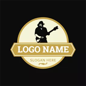 guitar player immersed in blues music