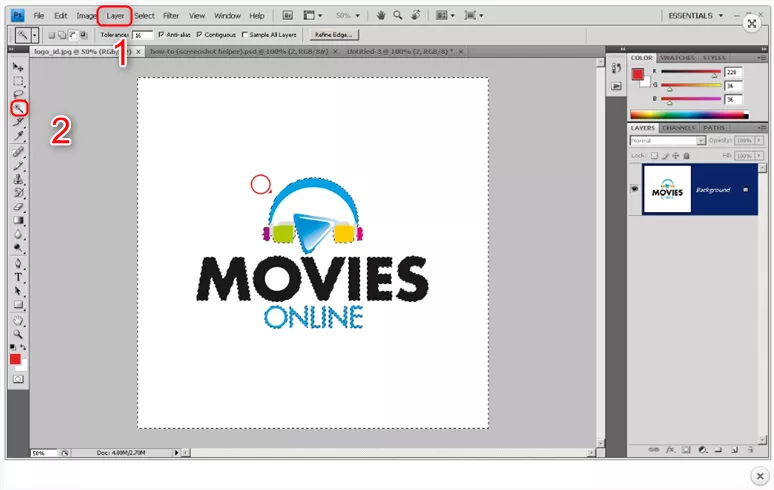 How to Make a Logo Transparent