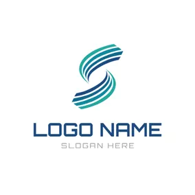 Buchstabe Logos