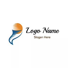 Cricket Logo Tornado and Cricket logo design